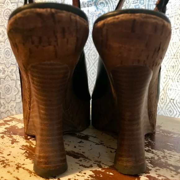 CORSO COMO Black Wedge Platforms - Picture 6 of 8